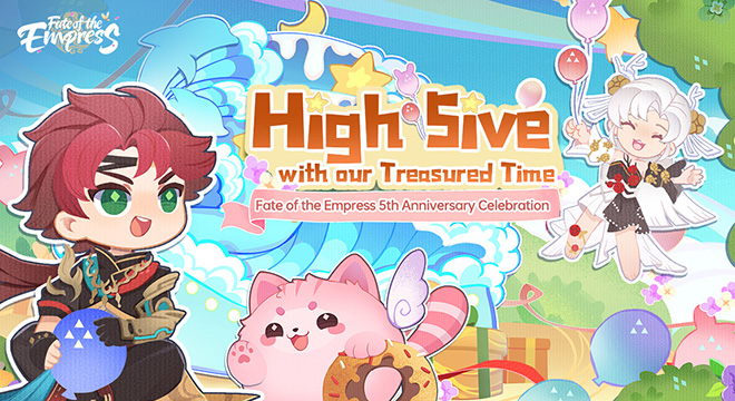 High 5ive with Our Treasured Time! The 5th Anniversary Celebration is Here