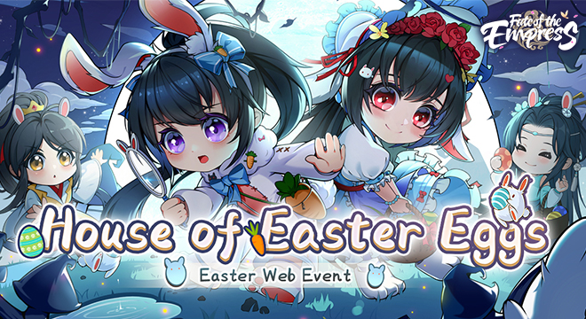 House of Easter Eggs - Easter Web Event